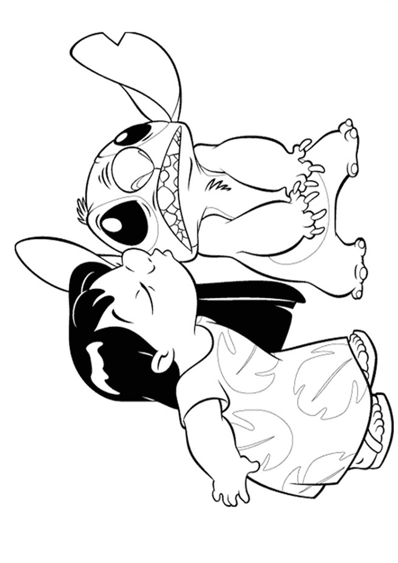 Stich kolorowanki
